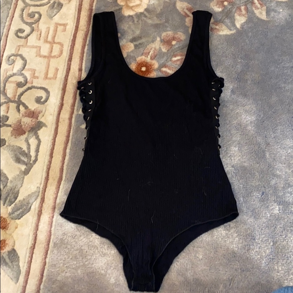 LF Lowback Lace-Up Bodysuit